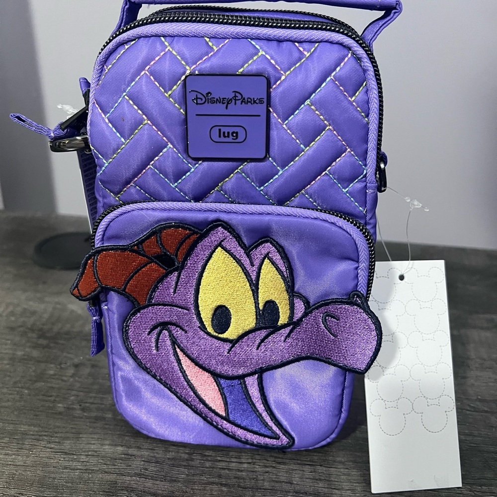 Disney Figment Lug Purple Crossbody Bag